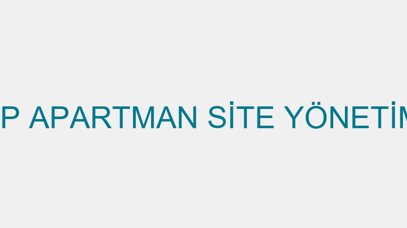 SİNOP TEK GRUP APARTMAN SİTE YÖNETİMİ VE TİCARET L