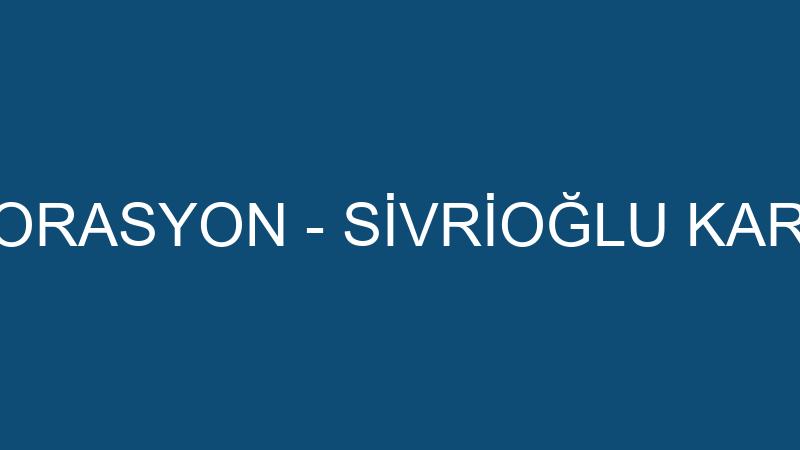 Si̇vri̇oğlu Dekorasyon - Si̇vri̇oğlu Kardeşler Sıhhi̇ T logosu