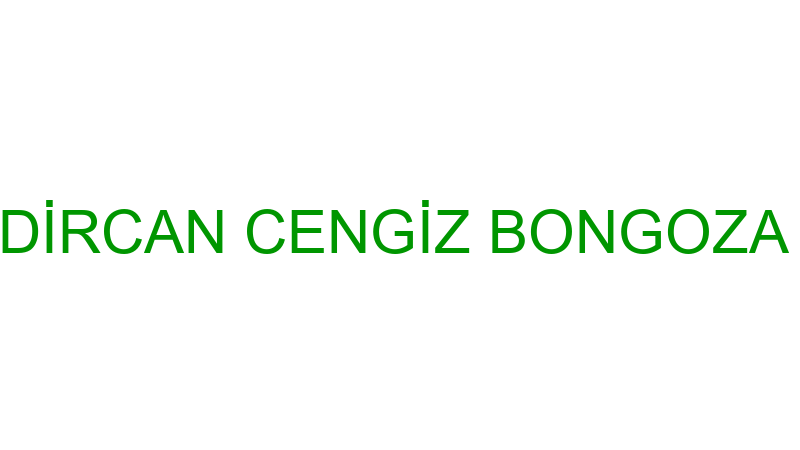 KADİRCAN CENGİZ BONGOZA 3D