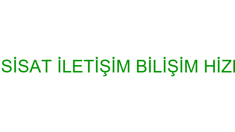 SAZ SIHHI TESİSAT İLETİŞİM BİLİŞİM HİZMETLERİ LİMİ
