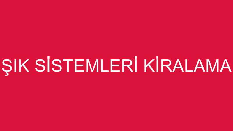 JOKER SES VE IŞIK SİSTEMLERİ KİRALAMA VE ORGANİZAS