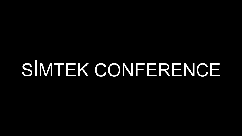SİMTEK CONFERENCE