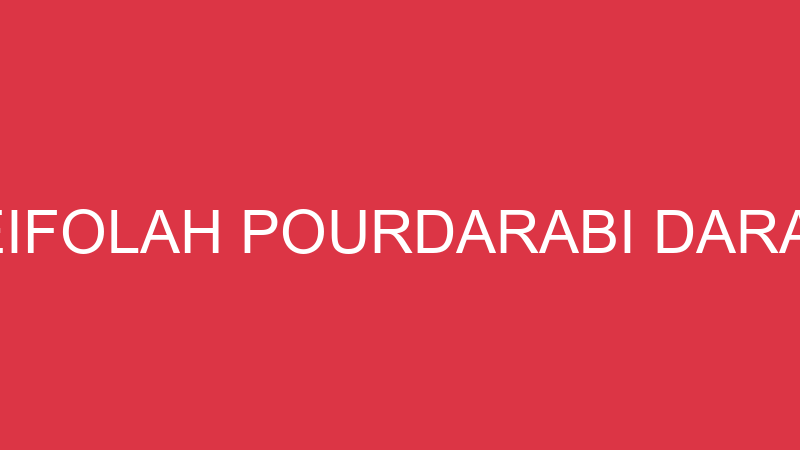 MEHRAN SEIFOLAH POURDARABI DARABİ TİCARET