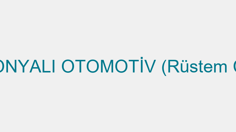 ÖZ KONYALI OTOMOTİV (Rüstem Çekici)