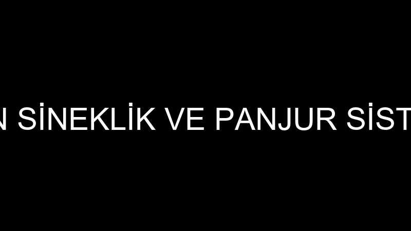 PENSAN SİNEKLİK VE PANJUR SİSTEMLERİ