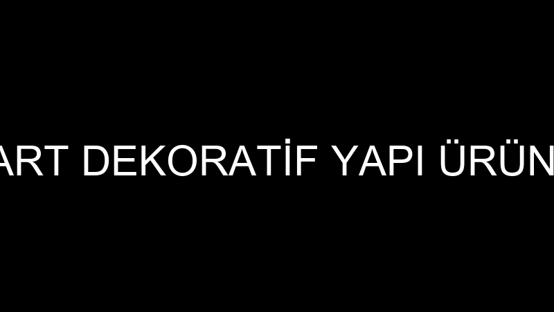 FOLART DEKORATİF YAPI ÜRÜNLERİ