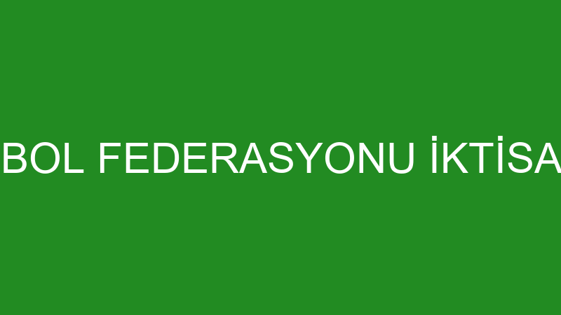 TÜRKİYE FUTBOL FEDERASYONU İKTİSADİ İŞLETMESİ