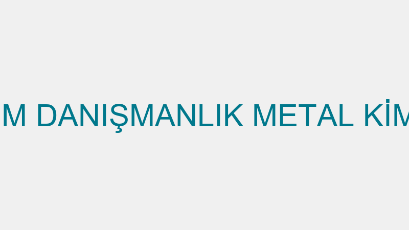 MARKİM - MARKİM DANIŞMANLIK METAL KİMYA TARIM HAYV