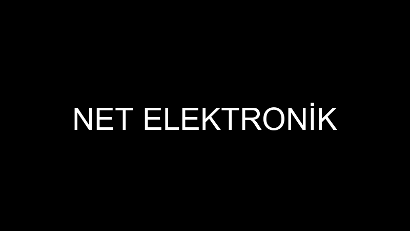 NET ELEKTRONİK