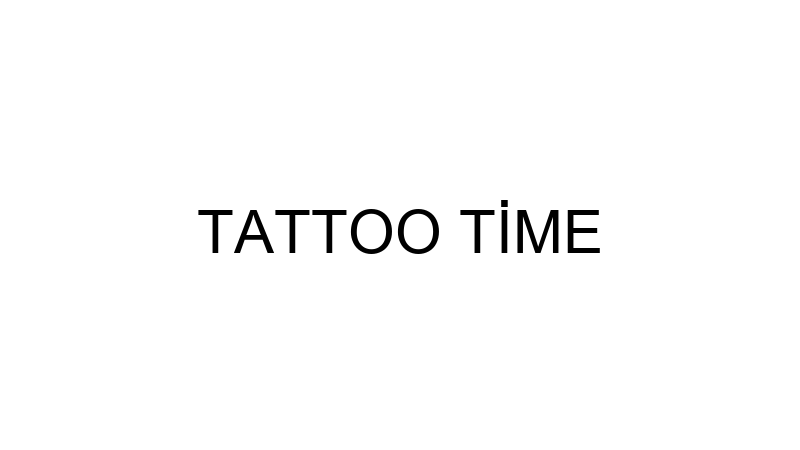 TATTOO TİME