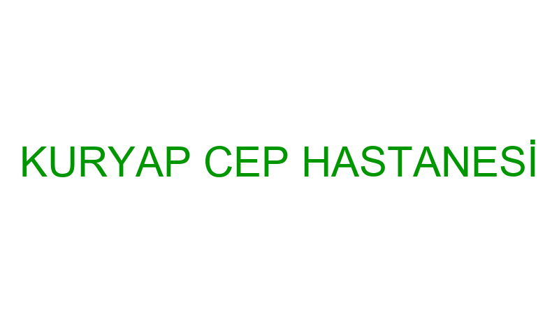 KURYAP CEP HASTANESİ