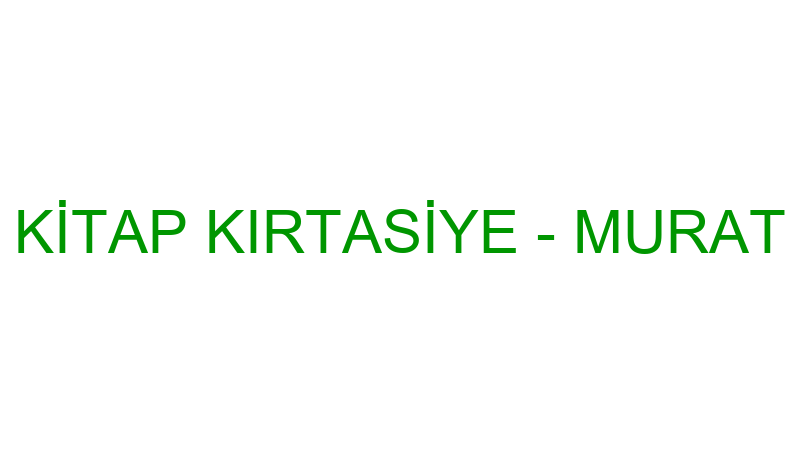 GEZİ KİTAP KIRTASİYE - MURAT GEZİ