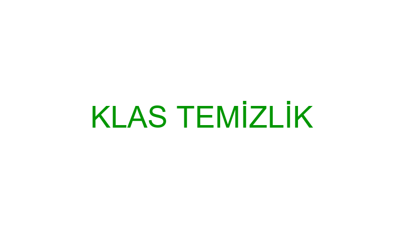 KLAS TEMİZLİK