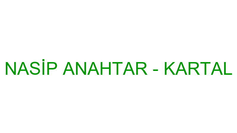 NASİP ANAHTAR - KARTAL