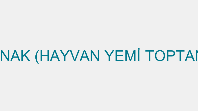 YAKUP KAYNAK (HAYVAN YEMİ TOPTAN TİCARETİ)