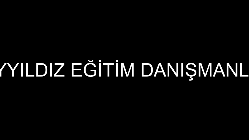 AYYILDIZ EĞİTİM DANIŞMANLIK