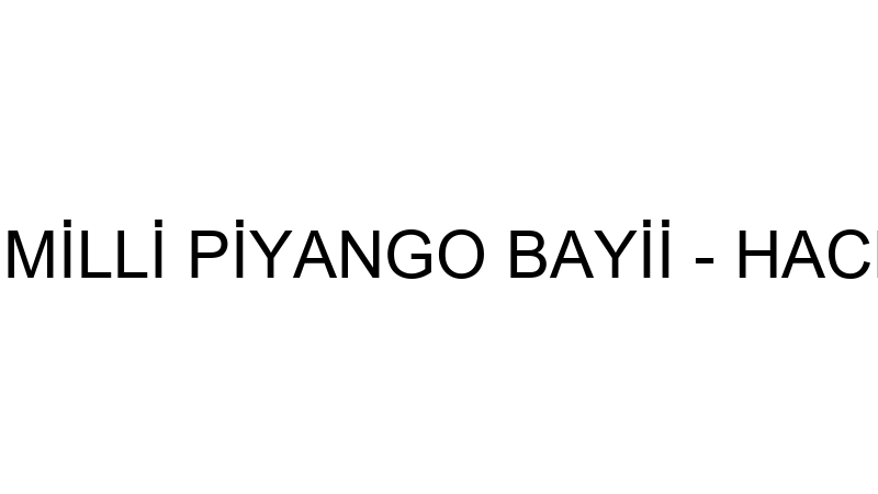 TEKEL VE MİLLİ PİYANGO BAYİİ - HACER KOLCU