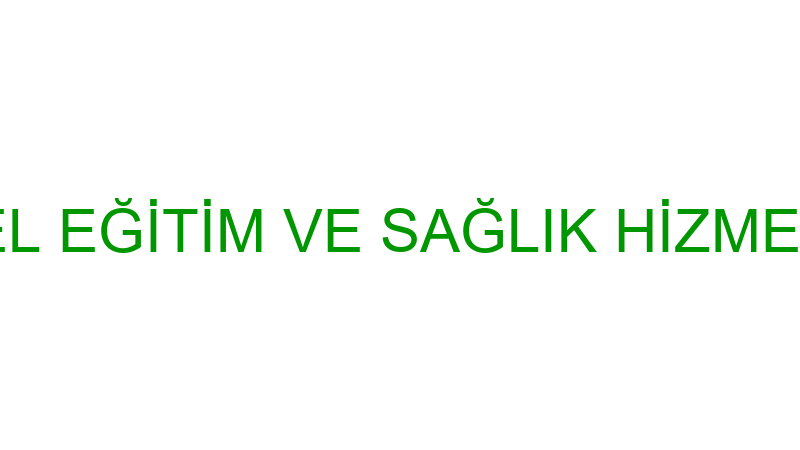 MEGEL - MEGEL EĞİTİM VE SAĞLIK HİZMETLERİ TİC.LTD.