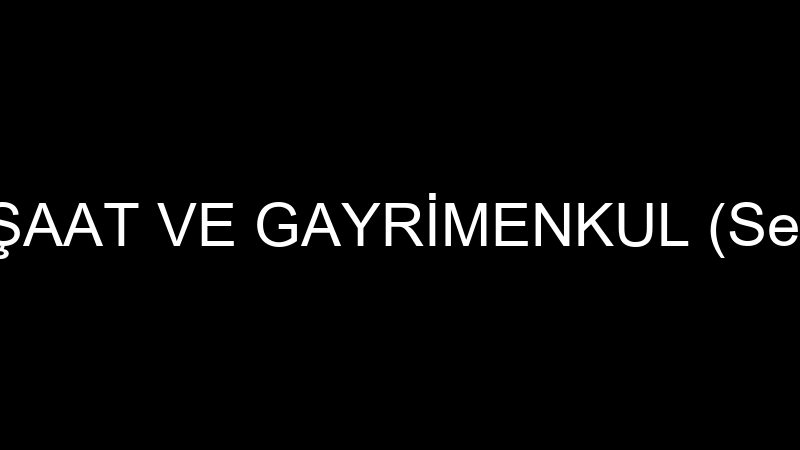 AYANOĞLU İNŞAAT VE GAYRİMENKUL (Seyfettin Ayanoğlu