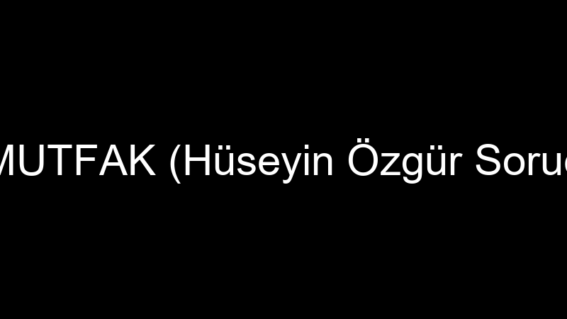 Evi̇m Mutfak (Hüseyi̇n Özgür Sorucuoğlu) logosu