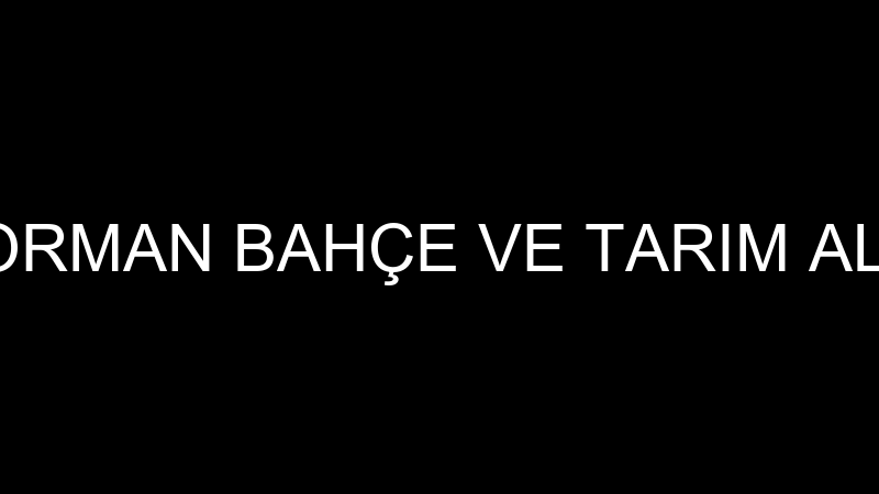 FATİH ORMAN BAHÇE VE TARIM ALETLERİ