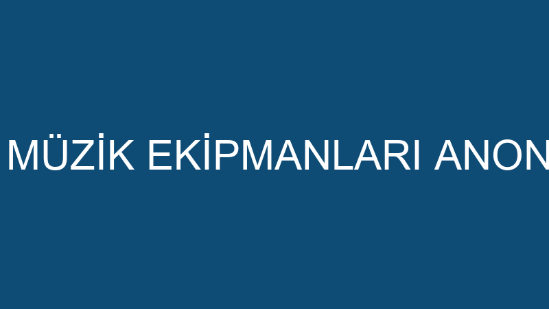 STUDIO DJ MÜZİK EKİPMANLARI ANONİM ŞİRKETİ