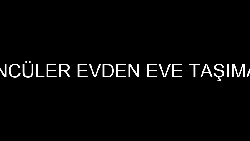 TÜTÜNCÜLER EVDEN EVE TAŞIMACILIK