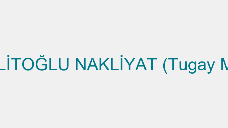 HALİTOĞLU NAKLİYAT (Tugay Mor)