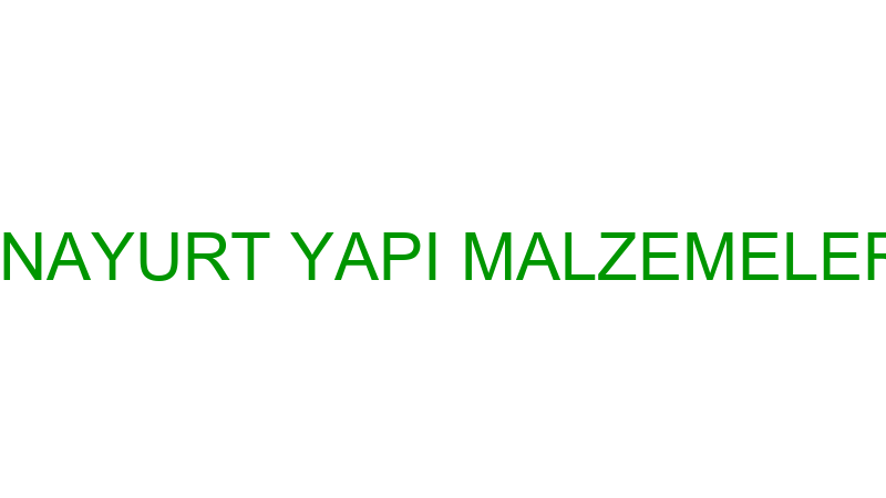 ANAYURT YAPI MALZEMELERİ