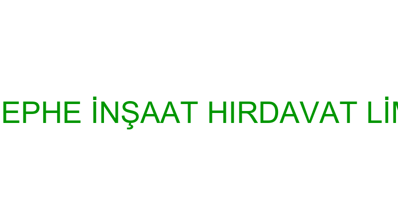 YARCAN DIŞ CEPHE İNŞAAT HIRDAVAT LİMİTED ŞİRKETİ