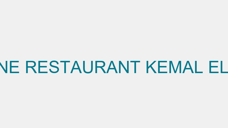 DEFNE RESTAURANT KEMAL ELMAS