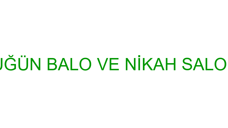 LIKE & STAR DÜĞÜN BALO VE NİKAH SALONU (Ahmet Özbe