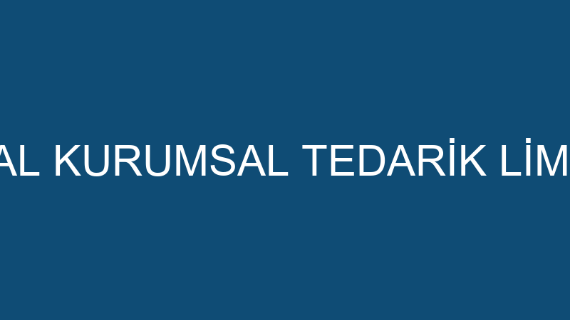 ASEL TEKLİFAL KURUMSAL TEDARİK LİMİTED ŞİRKETİ