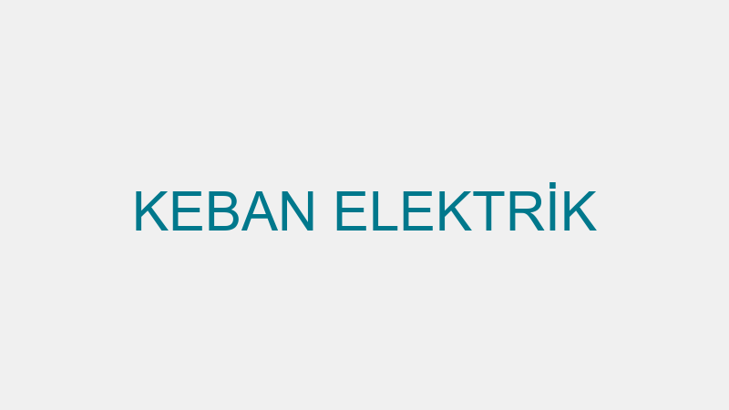 KEBAN ELEKTRİK
