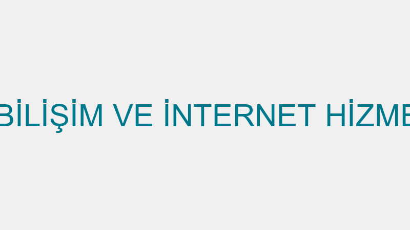 8GEN BİLİŞİM VE İNTERNET HİZMETLERİ