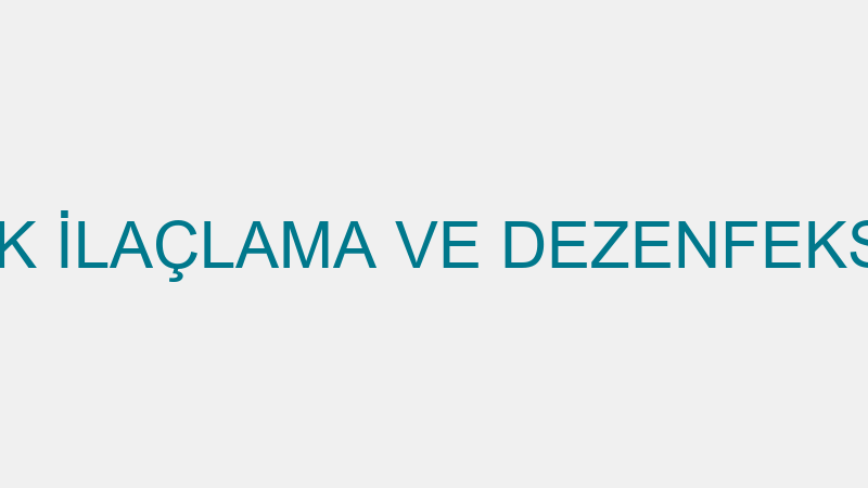 BÖCEKSAN BÖCEK İLAÇLAMA VE DEZENFEKSİYON HİZMETLER