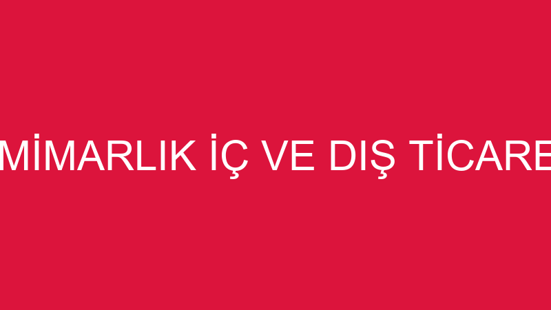 4GEN DİZAYN MİMARLIK İÇ VE DIŞ TİCARET LİMİTED ŞİR