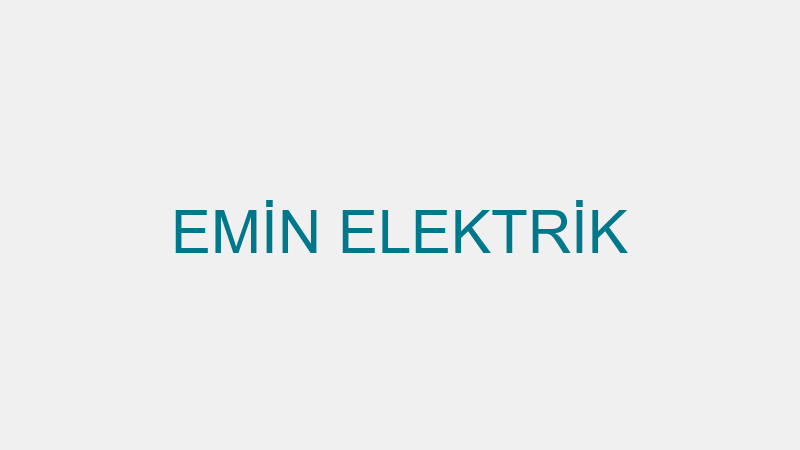 EMİN ELEKTRİK