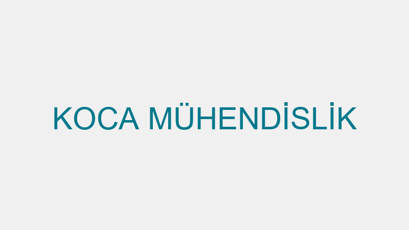 KOCA MÜHENDİSLİK