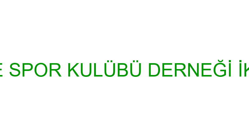 KELEBEK YÜZME SPOR KULÜBÜ DERNEĞİ İKTİSADİ İŞLETME
