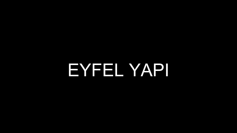 EYFEL YAPI