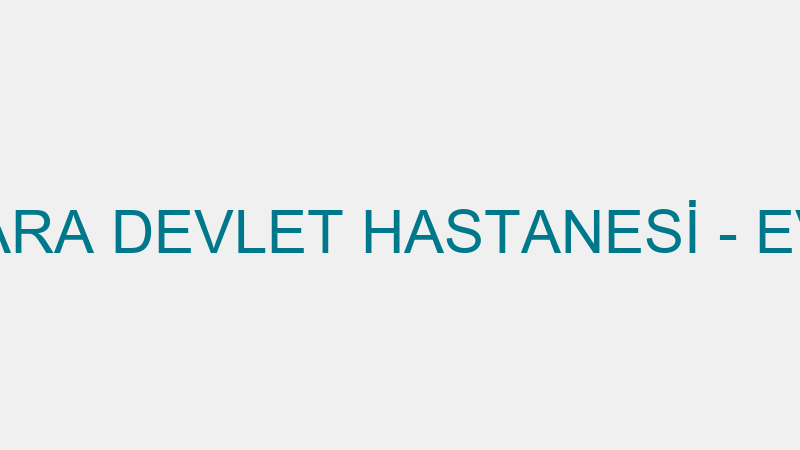 T.C.S.B. MALKARA DEVLET HASTANESİ - EVDE BAKIM HİZ