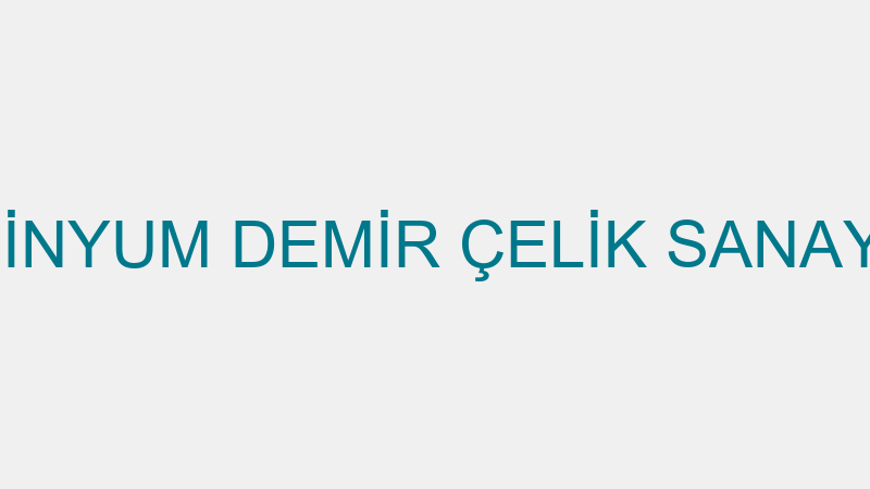 HANOĞLU ALÜMİNYUM DEMİR ÇELİK SANAYİ TİCARET LİMİT