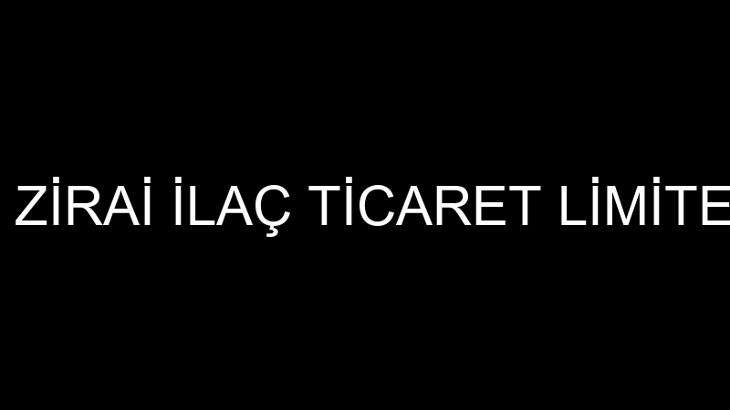 ADACHEM ZİRAİ İLAÇ TİCARET LİMİTED ŞİRKETİ