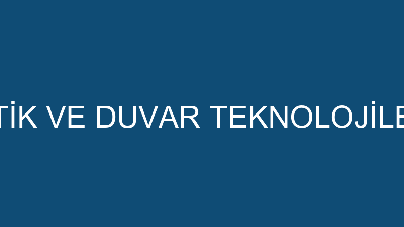 GTM GEOSENTETİK VE DUVAR TEKNOLOJİLERİ MERKEZİ SAN