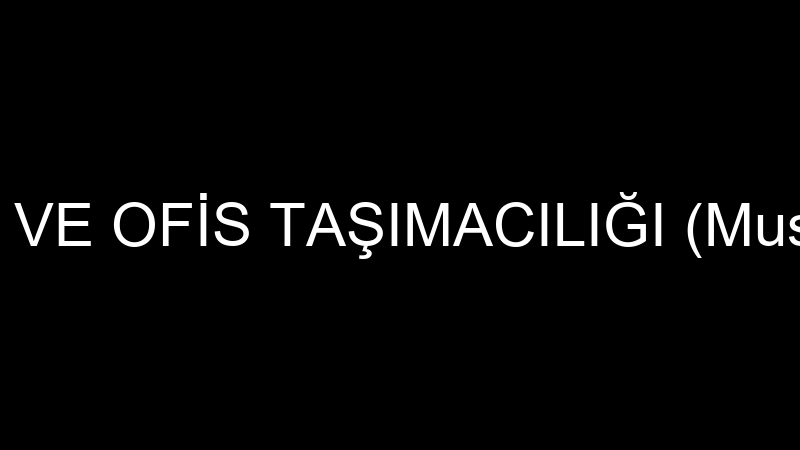 IŞIKSOY EV VE OFİS TAŞIMACILIĞI (Mustafa Işıksoy)