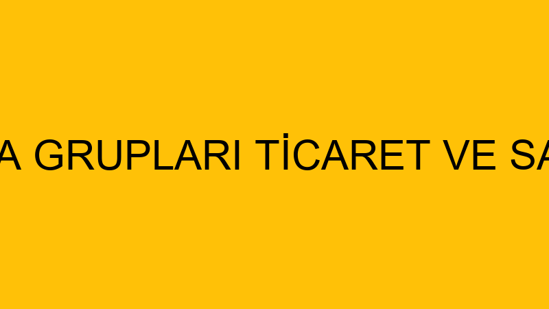 MARKİZ OTURMA GRUPLARI TİCARET VE SANAYİ LİMİTED Ş