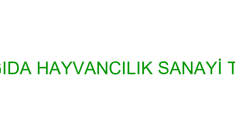 ARISU TARIM GIDA HAYVANCILIK SANAYİ TİCARET LİMİTE
