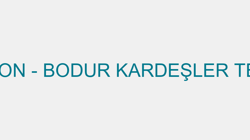 BODUR İZOLASYON - BODUR KARDEŞLER TEMİZLİK HİZMETL