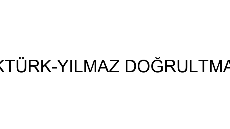 YILMAZ AKTÜRK-YILMAZ DOĞRULTMA VE BOYA